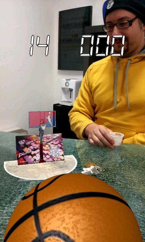 Basket AR (augmented reality)