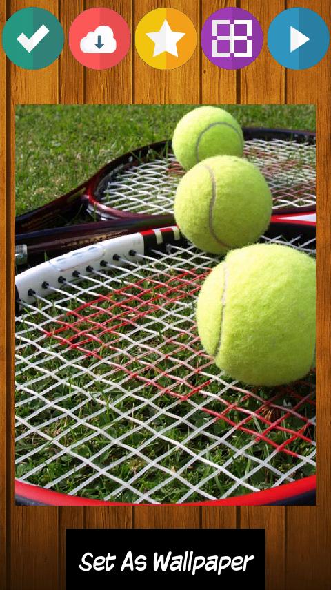 Tennis sport puzzle game