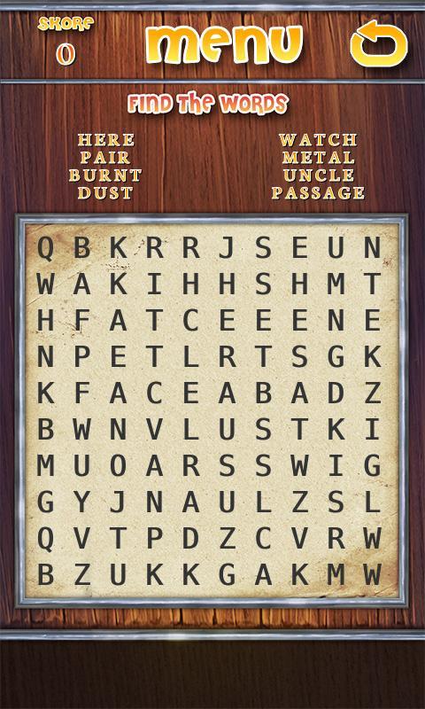 Find The Words