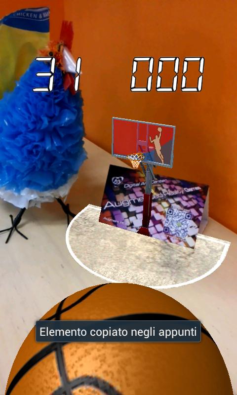 Basket AR (augmented reality)