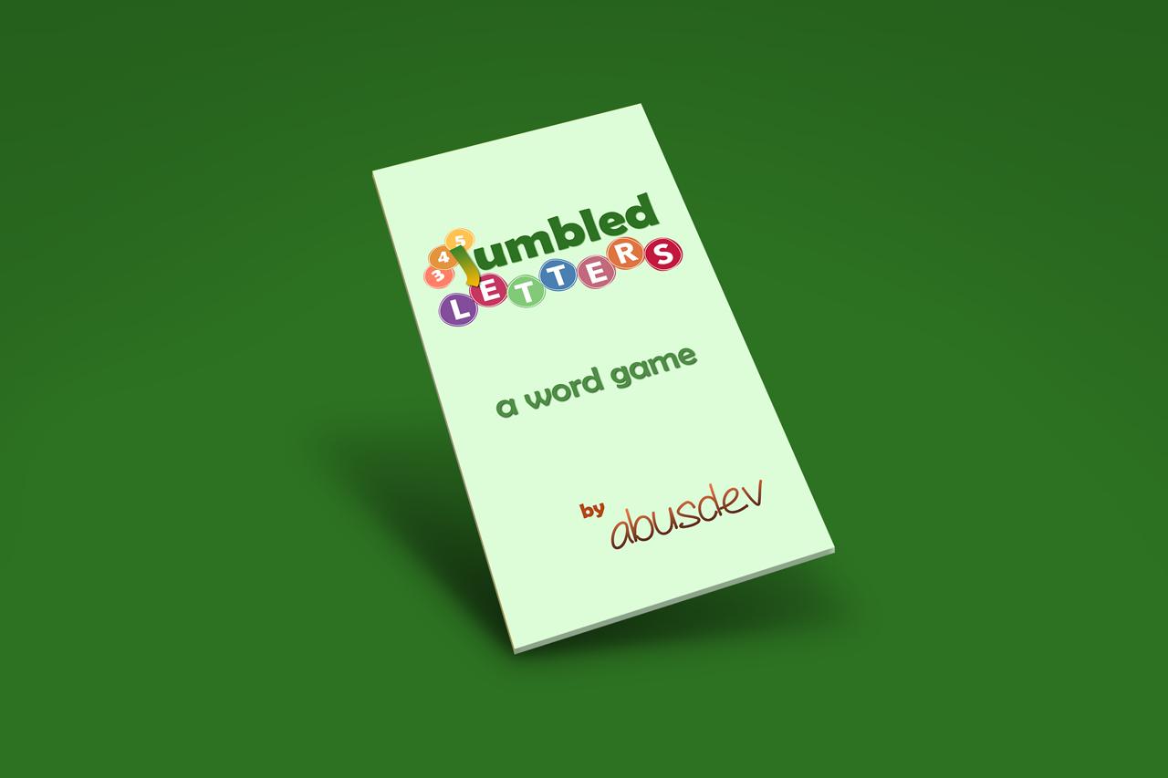 Three Four Five Jumbled Letters Puzzle - Word Game