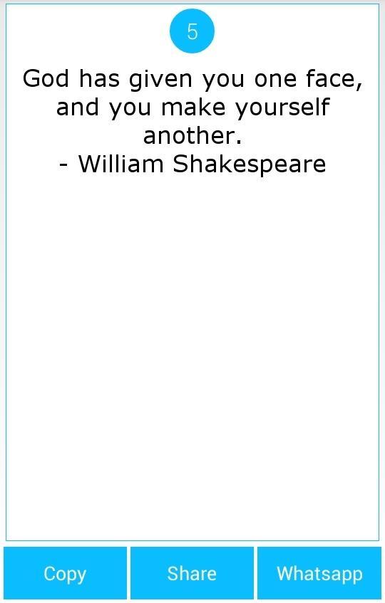 101 Great Saying by Shakespear