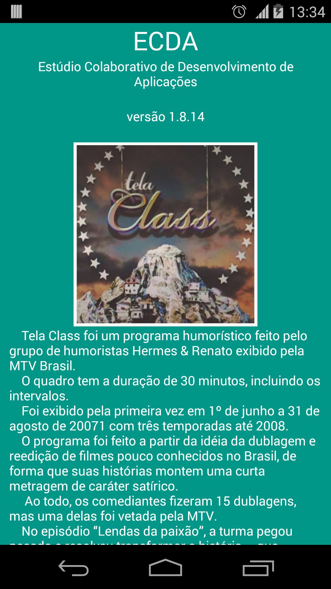 Tela Class - Hermes & Renato