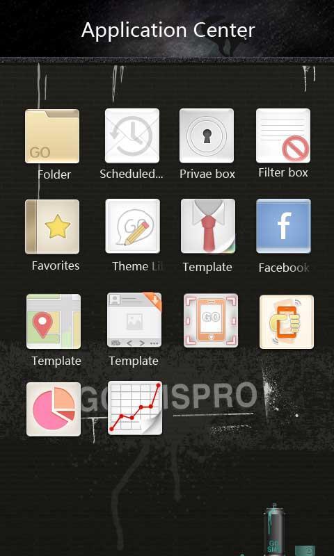 GO SMS Pro Thief Theme