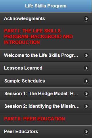 Life Skills Program