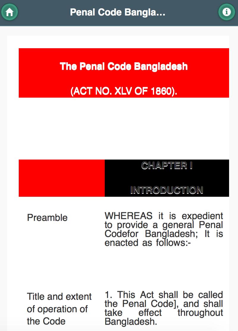 Penal Code of Bangladesh