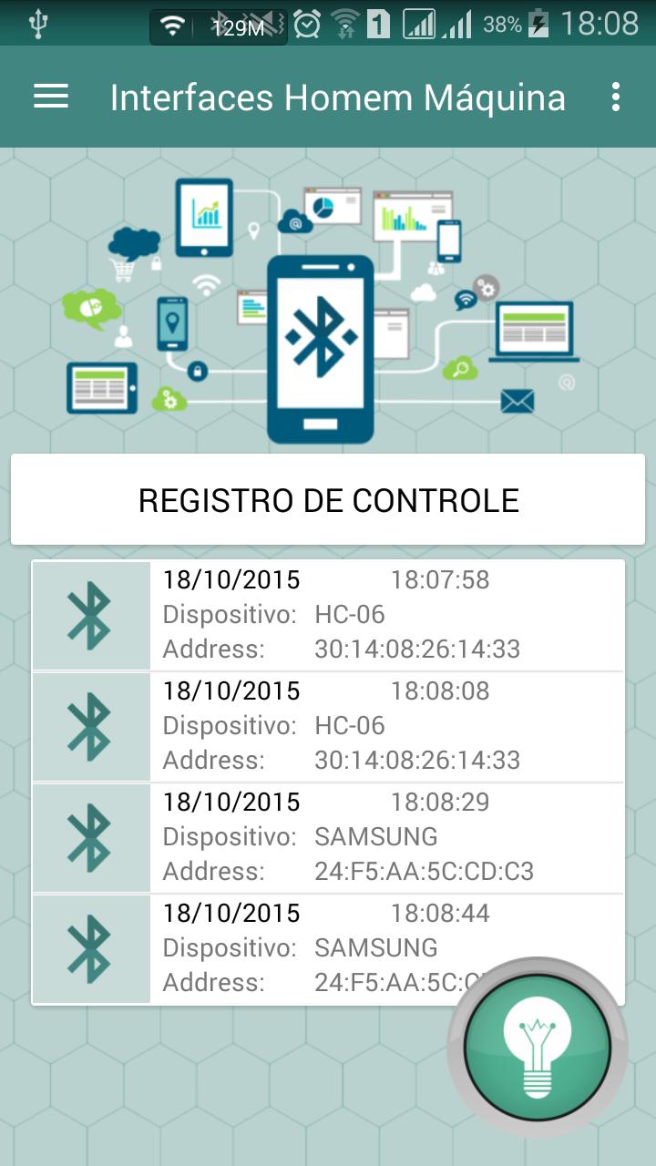 Interface Bluetooth Control