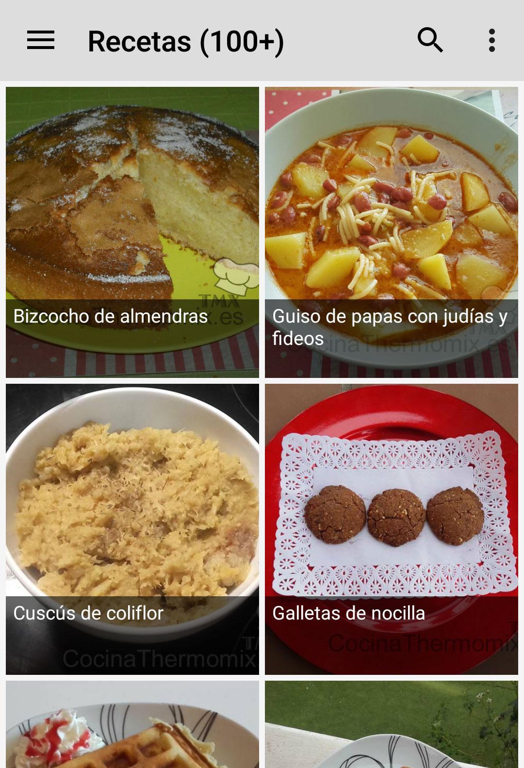 Recetas Thermomix