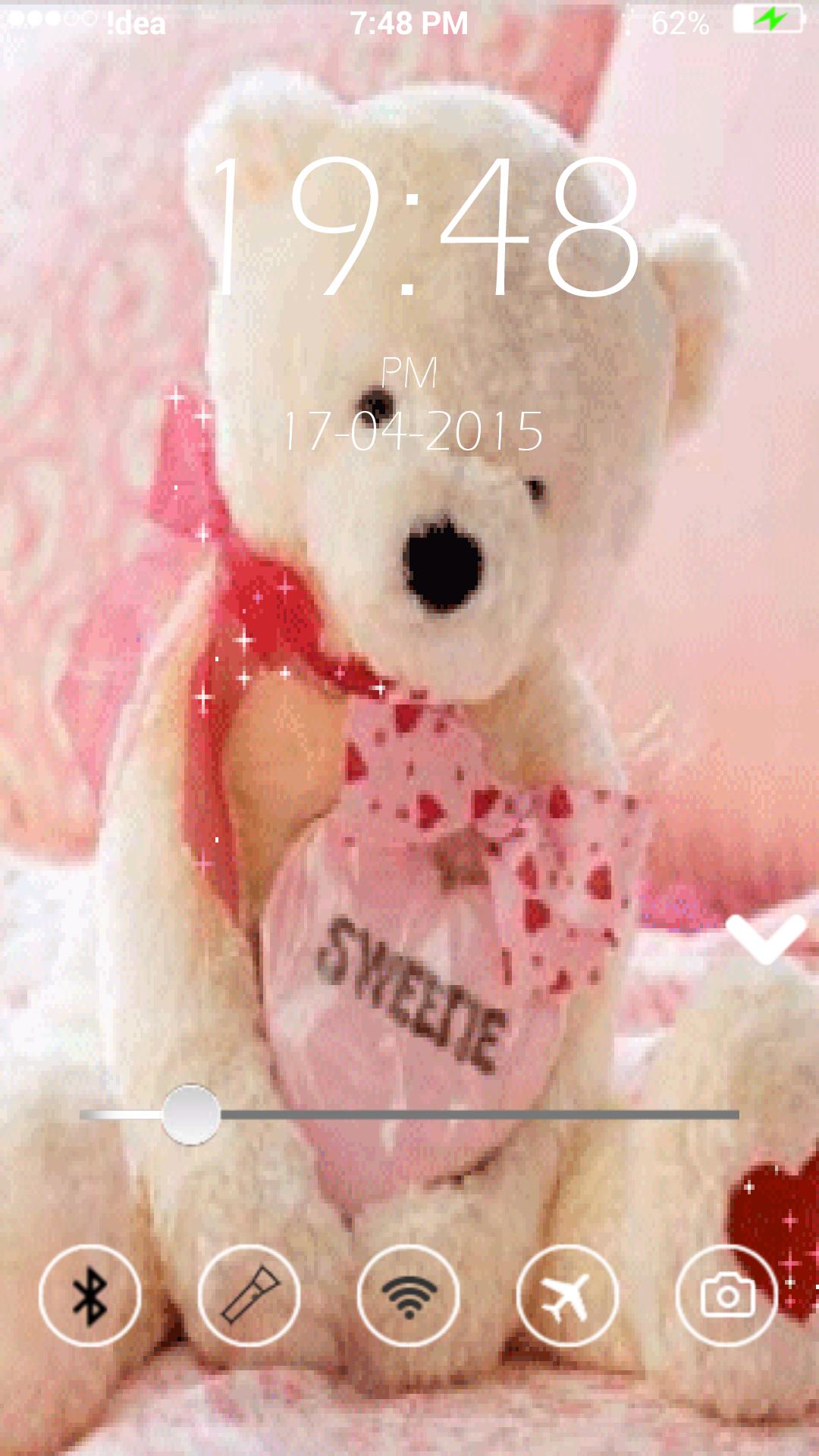 Teddy Bear Keypad lock Screen