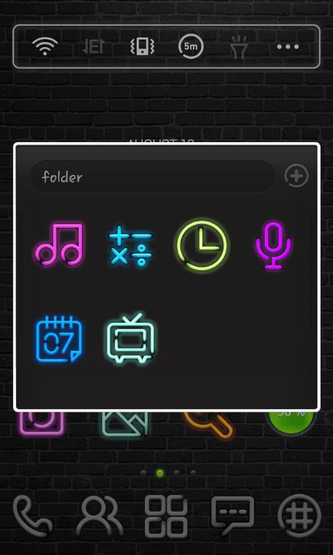 Neon Sign dodol Theme