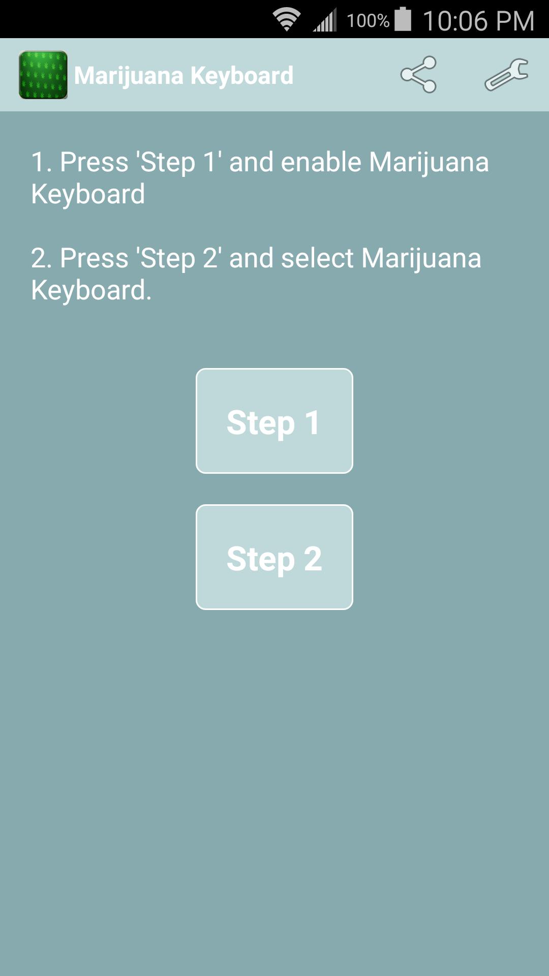 Marijuana Keyboard