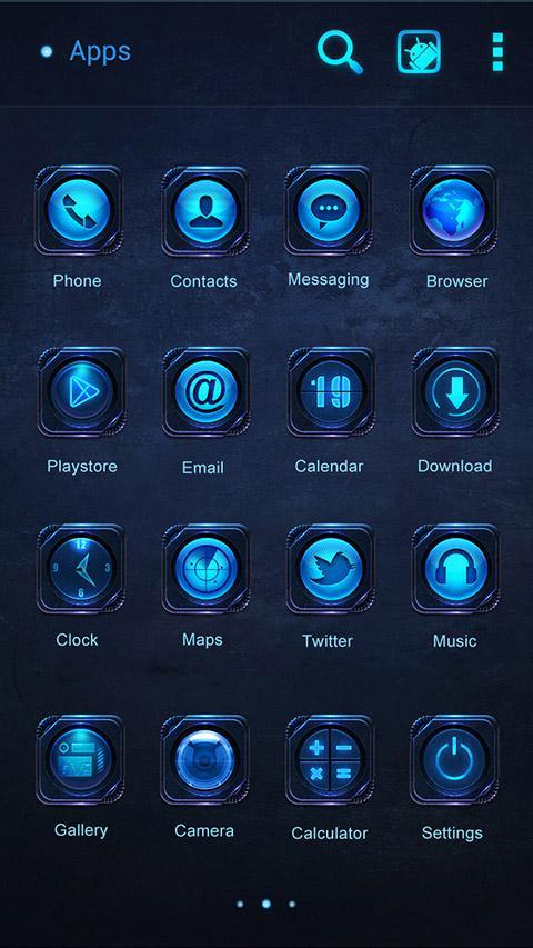 DNT Robot GO Launcher Theme