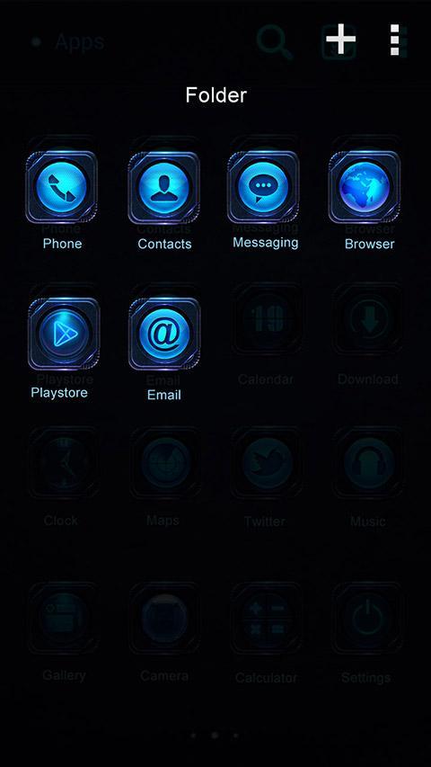 DNT Robot GO Launcher Theme