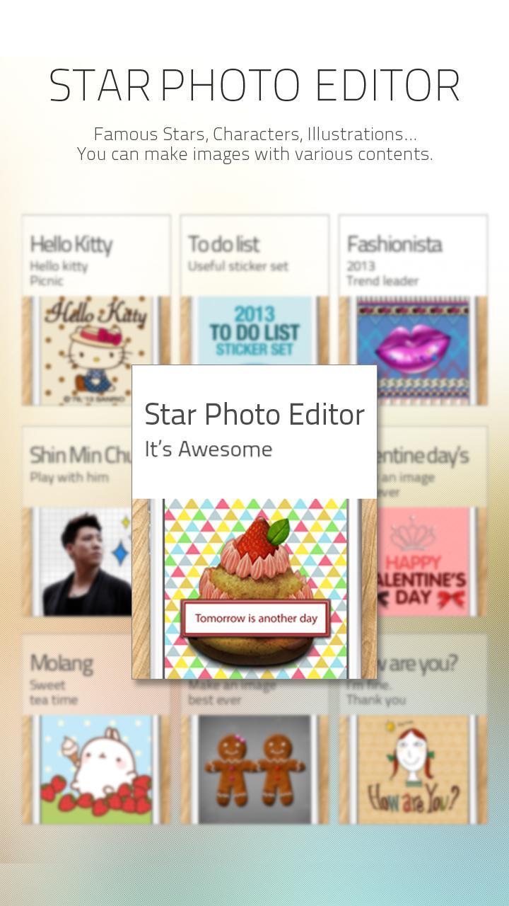 Star Photo Editor for Android