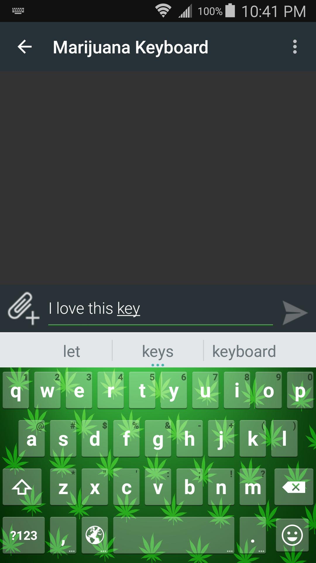 Marijuana Keyboard