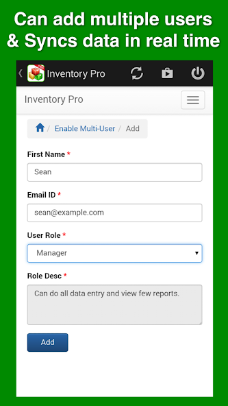 Inventory management for small