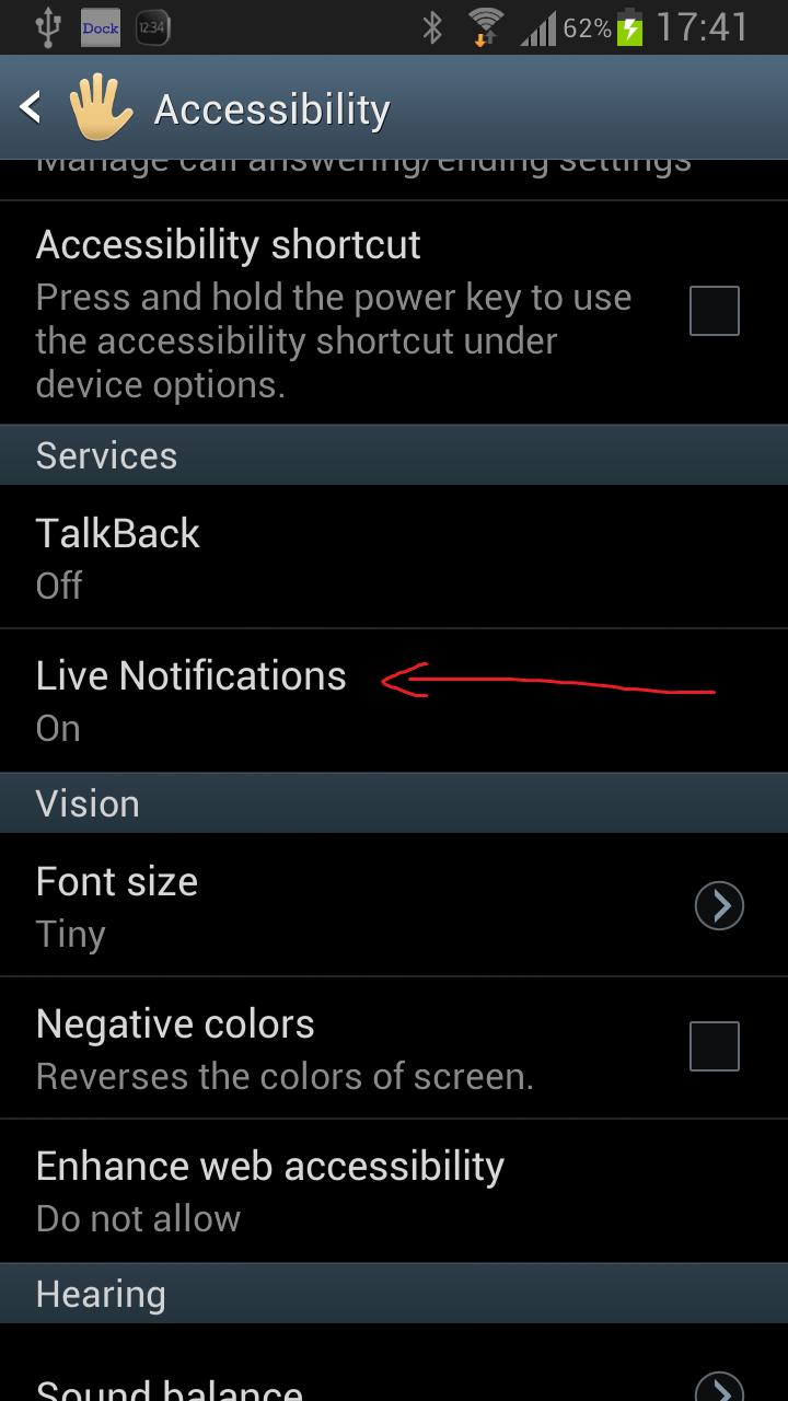 Live Notifications