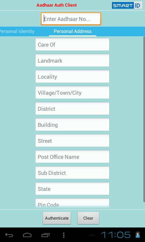 Aadhaar Auth Client