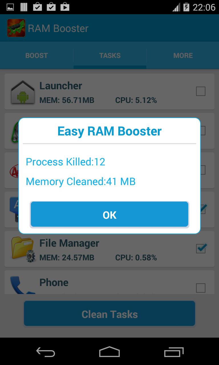 RAM Memory Booster