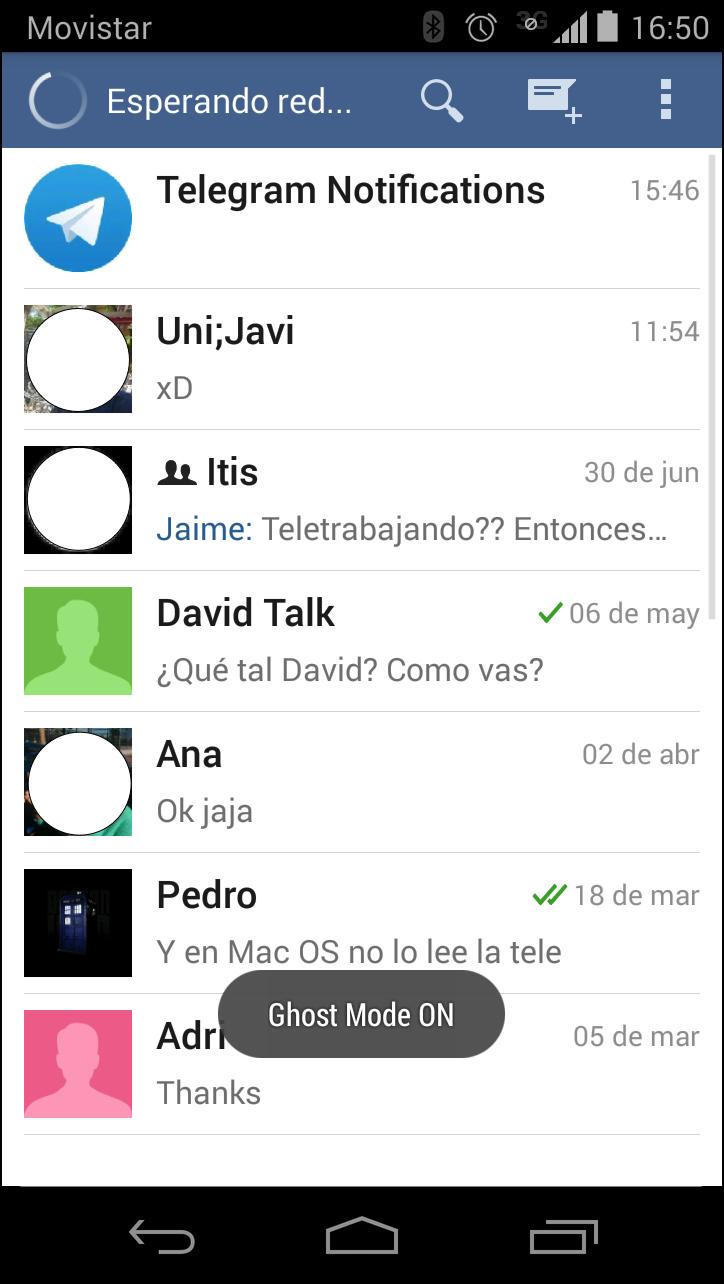 Telegram Ghost