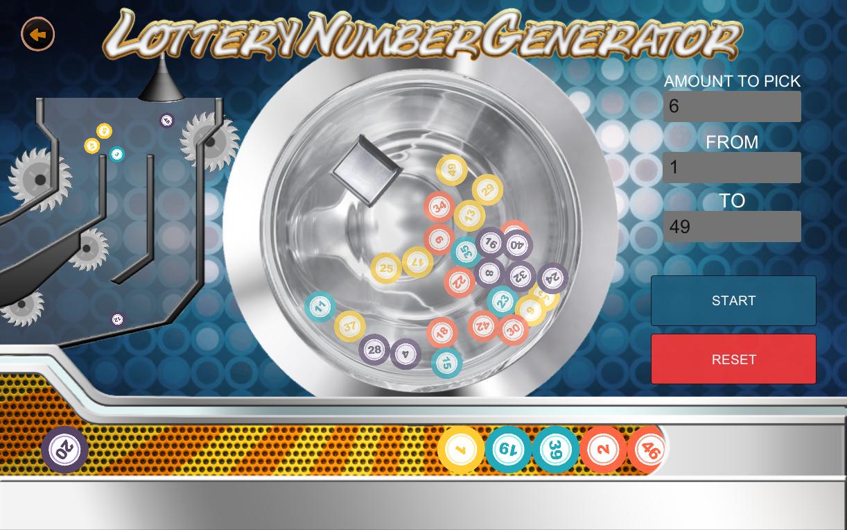 Lottery Number Generator