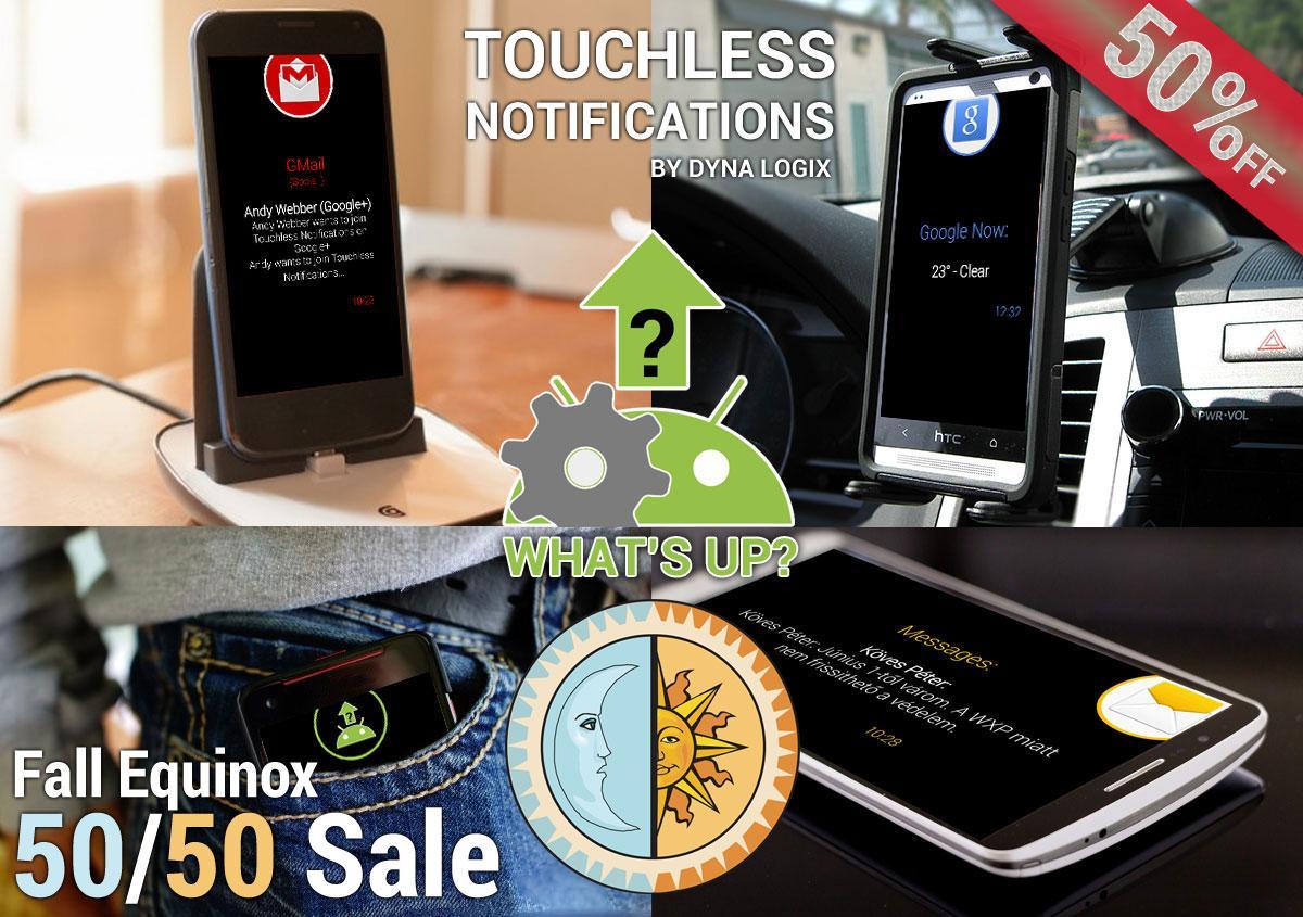 Touchless Notifications Free