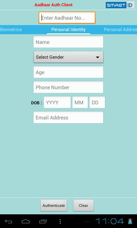 Aadhaar Auth Client