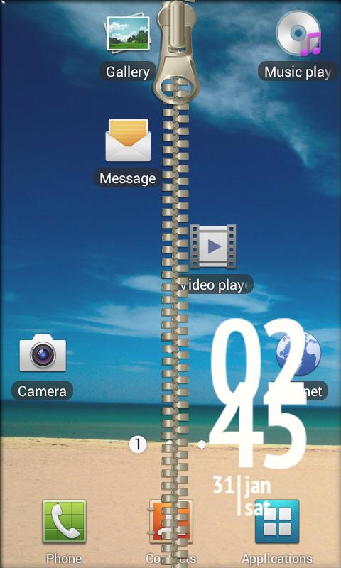 Transparent Screen Lock