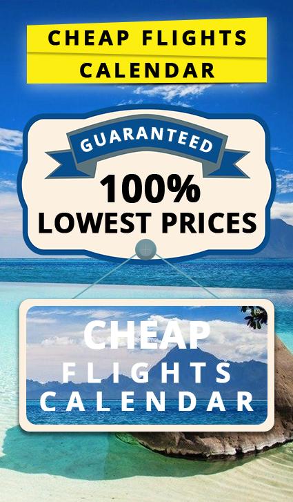 Cheap Flights Calendar