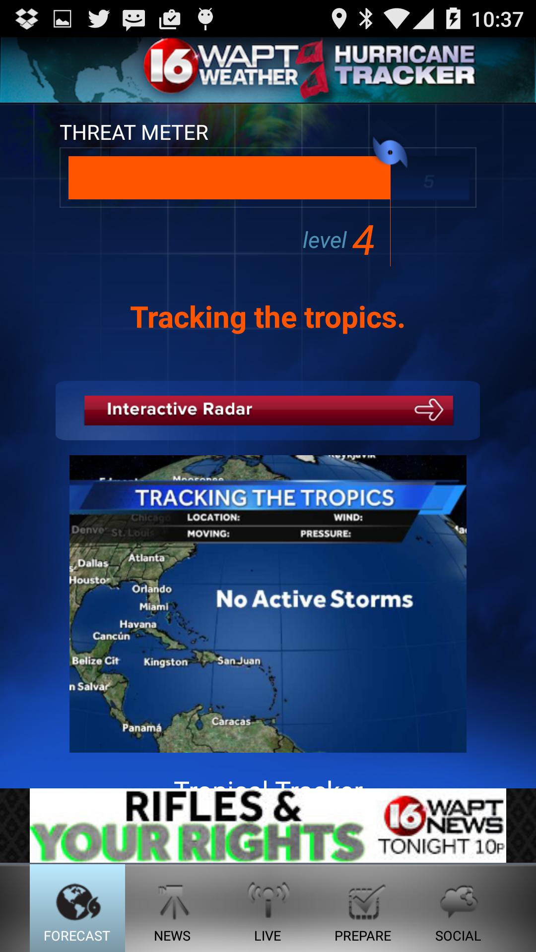 Hurricane Tracker 16 WAPT News