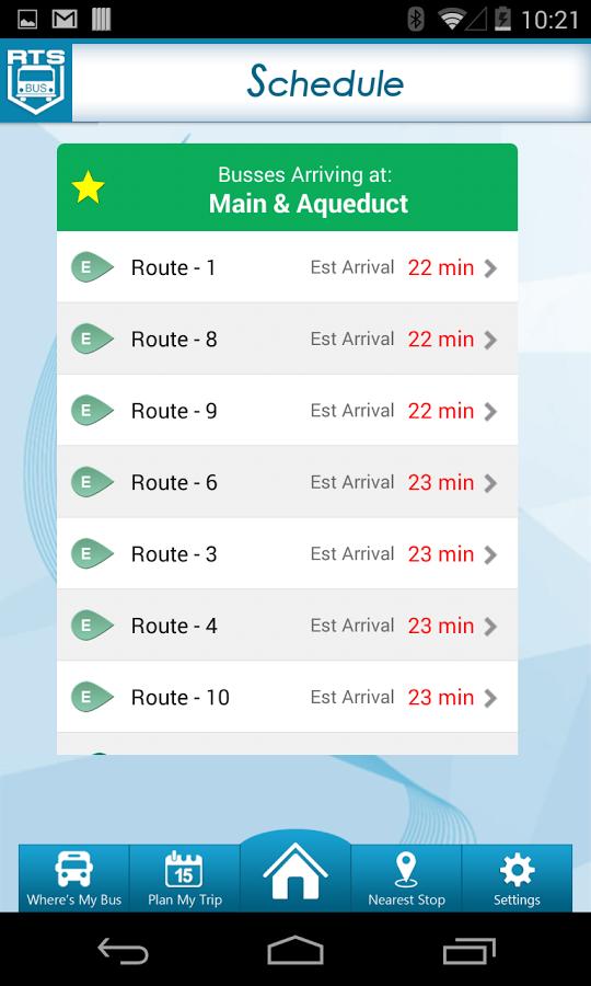 Nazareth Bus App