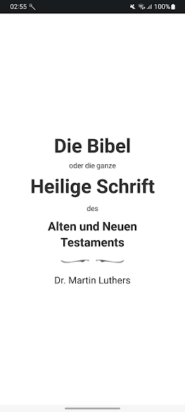 Die Bibel, Luther (Holy Bible)