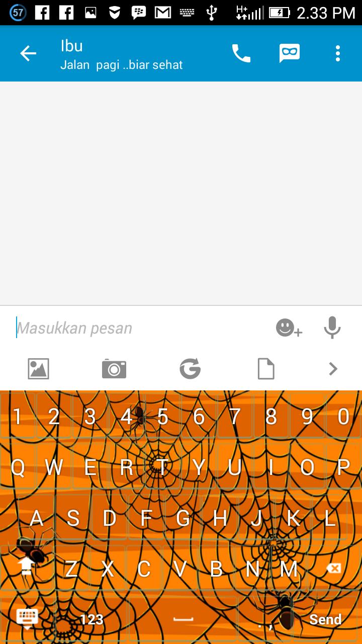 Keyboard BBM LUCU