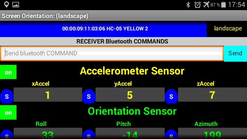 Sensor Shield Arduino Android