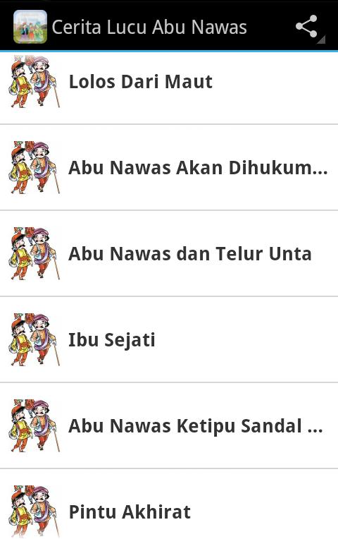 Cerita Lucu Abu Nawas