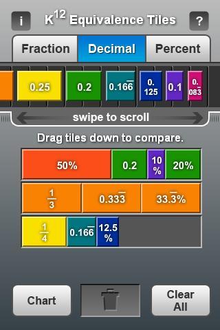 K12 Equivalence Tiles