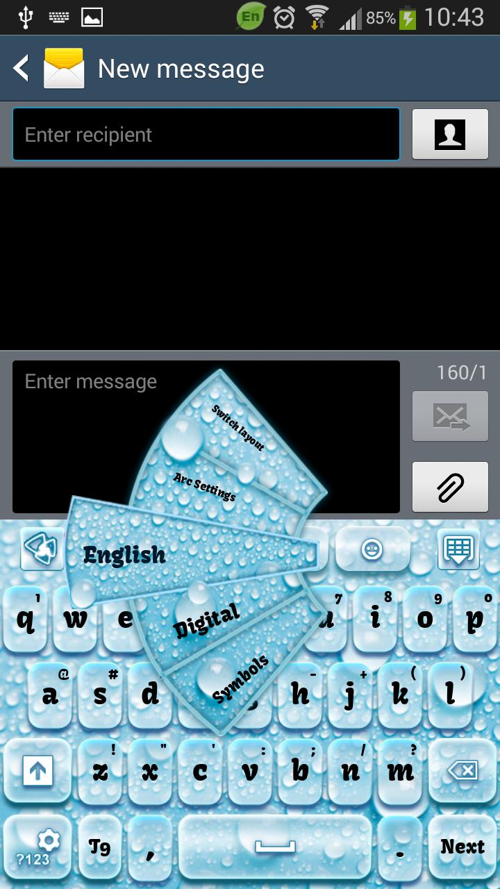 Water Keyboard