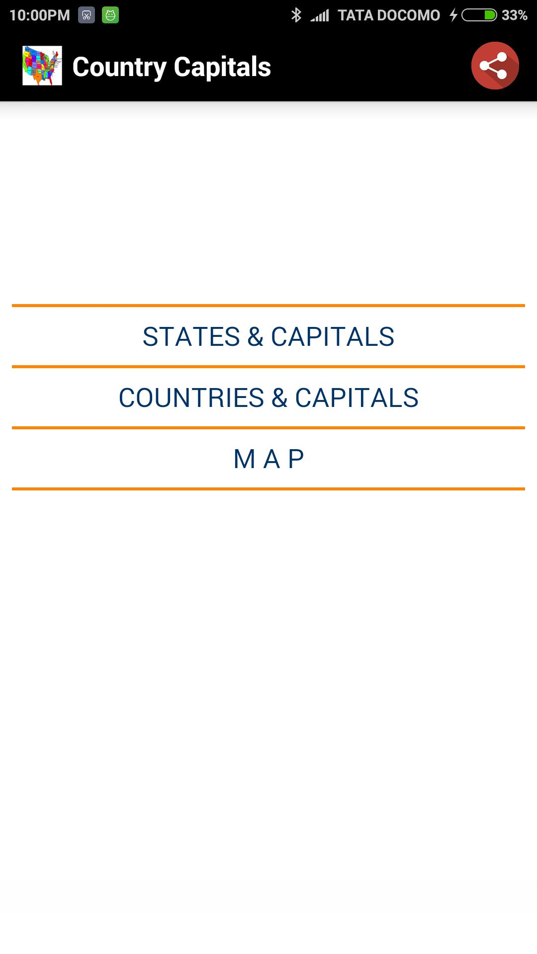 USA States & Country Capitals