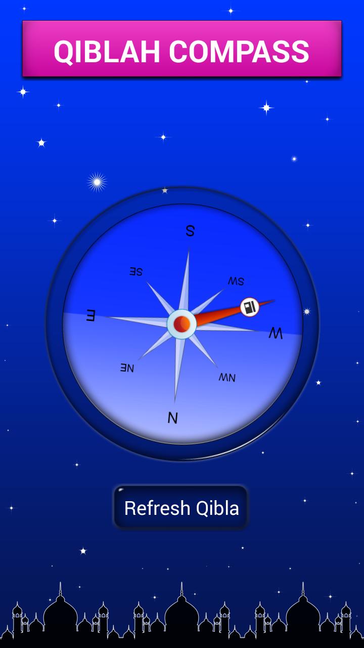 Prayer Times & Qiblah Compass