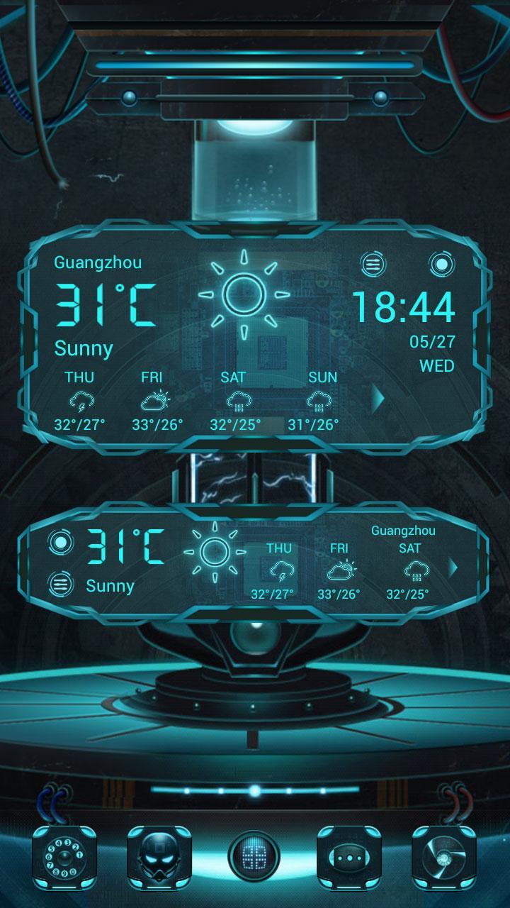 Technology GO Weather Theme