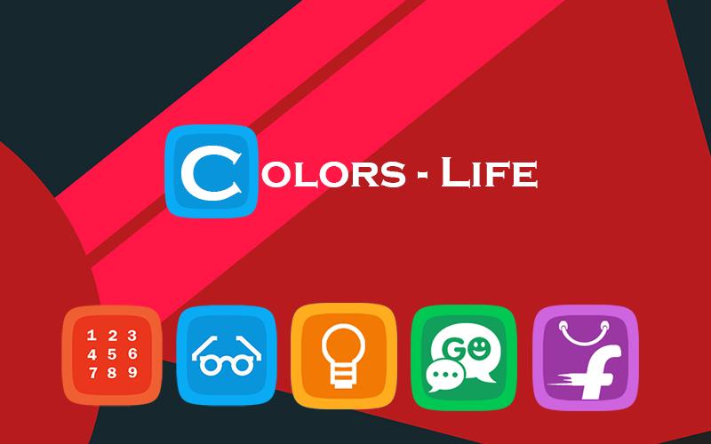 Colors Life Icon Pack | Theme