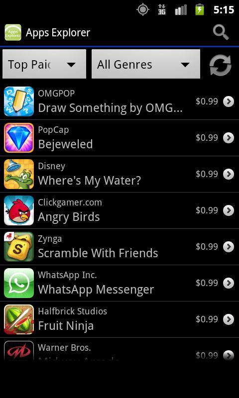 Apps Explorer