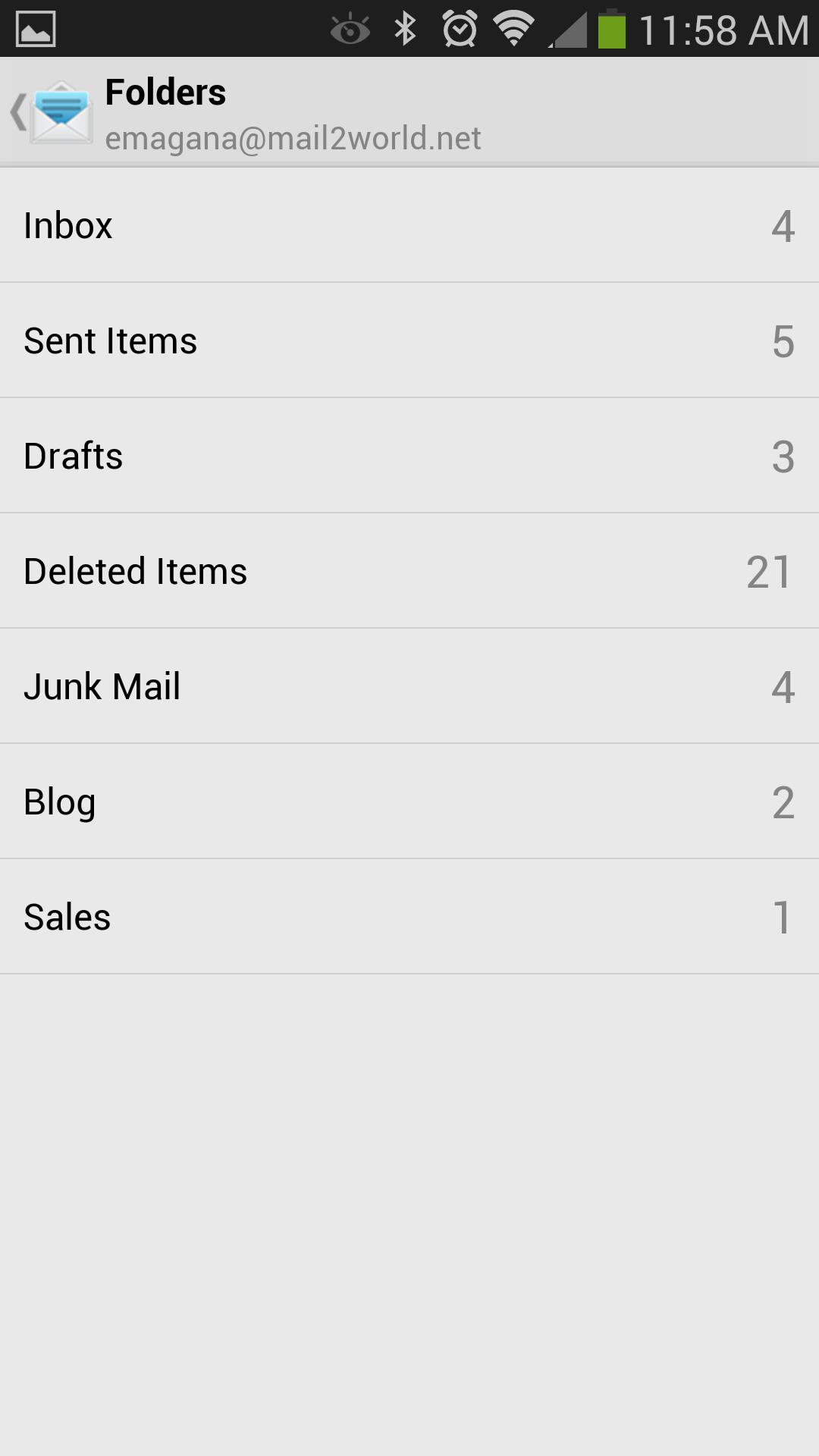 Mail2World Mobile