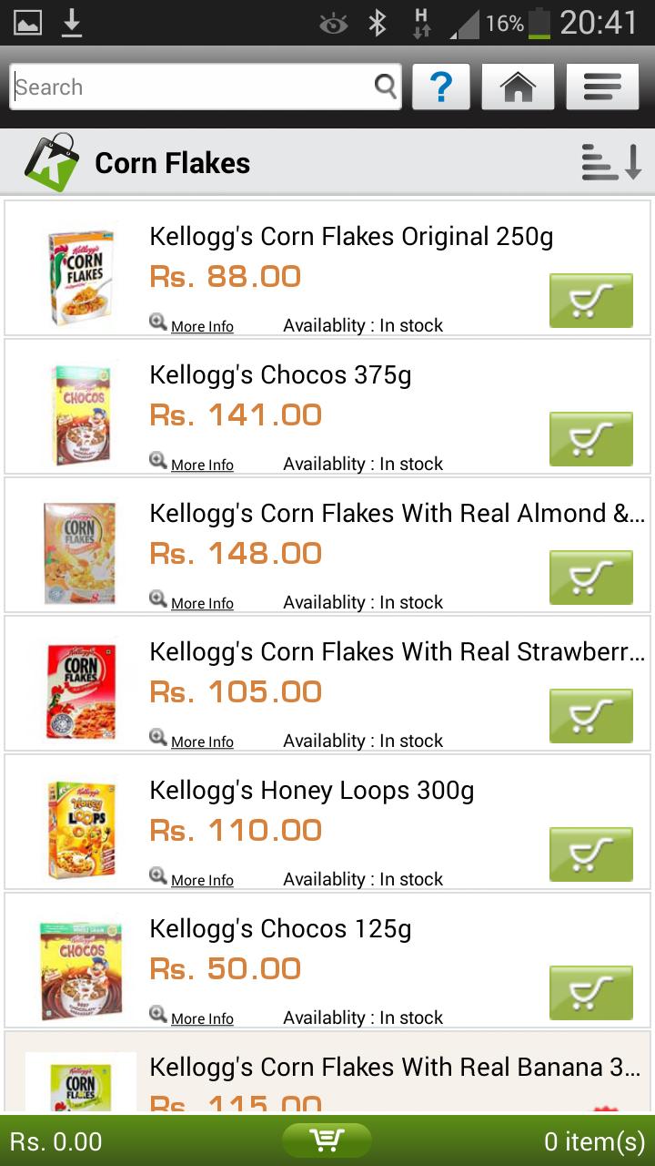 KADA.in Online Grocery Store