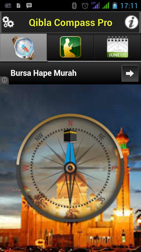 QIBLAT COMPASS PRO