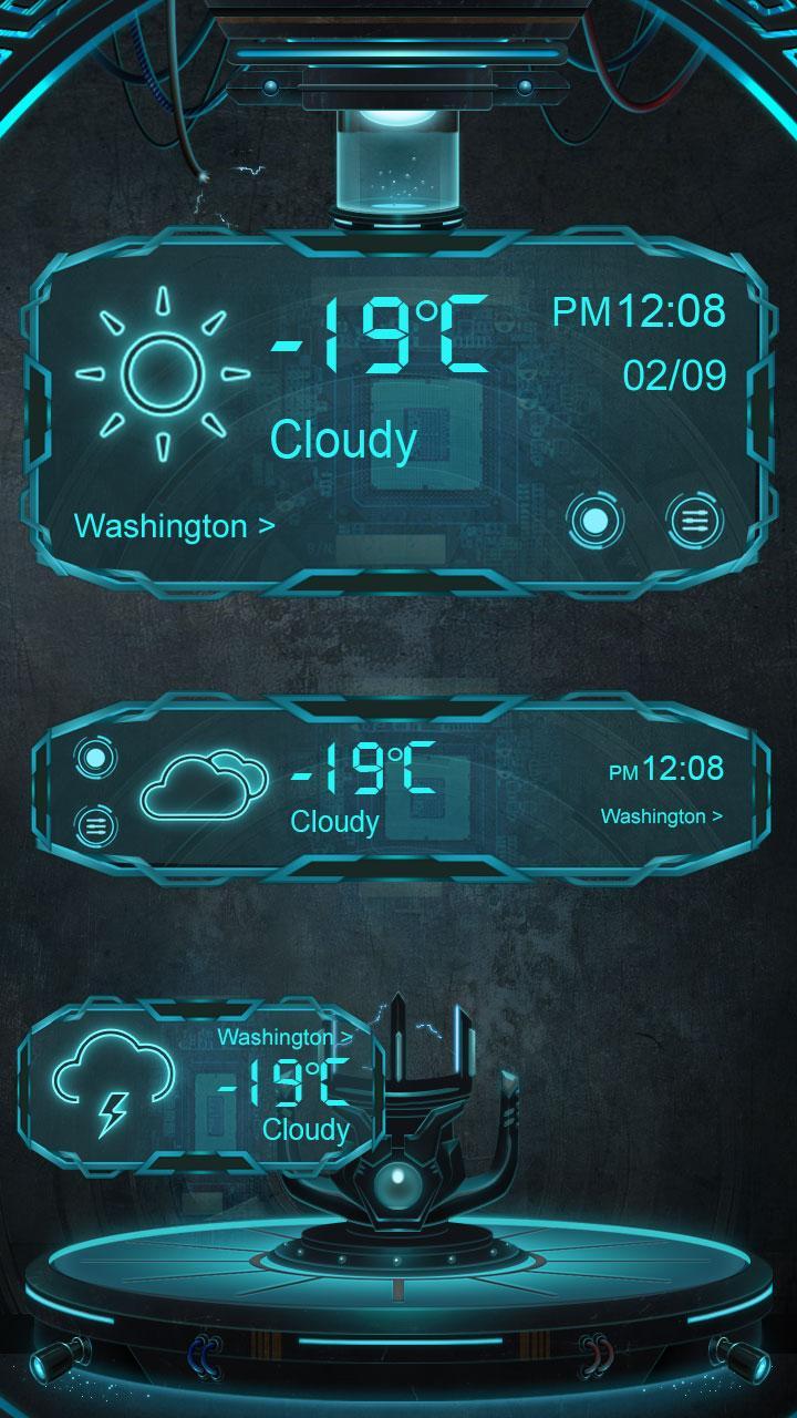 Technology GO Weather Theme