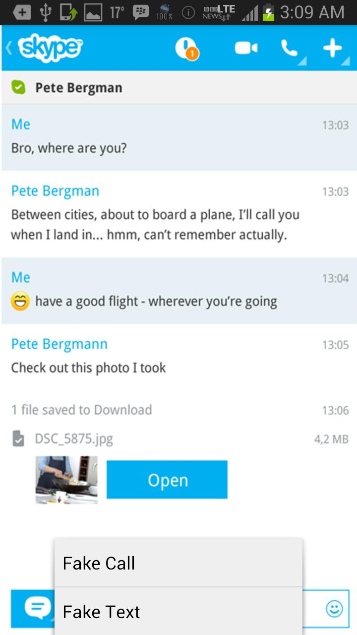 Fake Chat Messenger