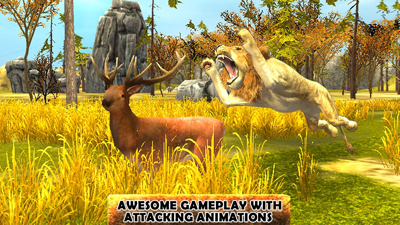 Lion Simulator 3D -Safari Game