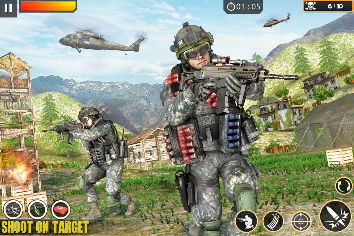 Commando Action War- Fury Mission