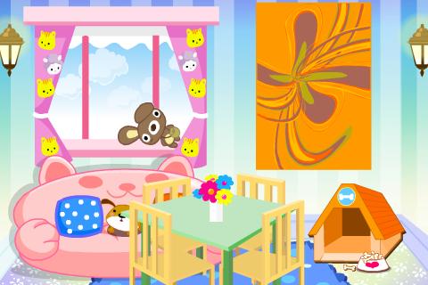 Fashion Room Cartoon Decorate